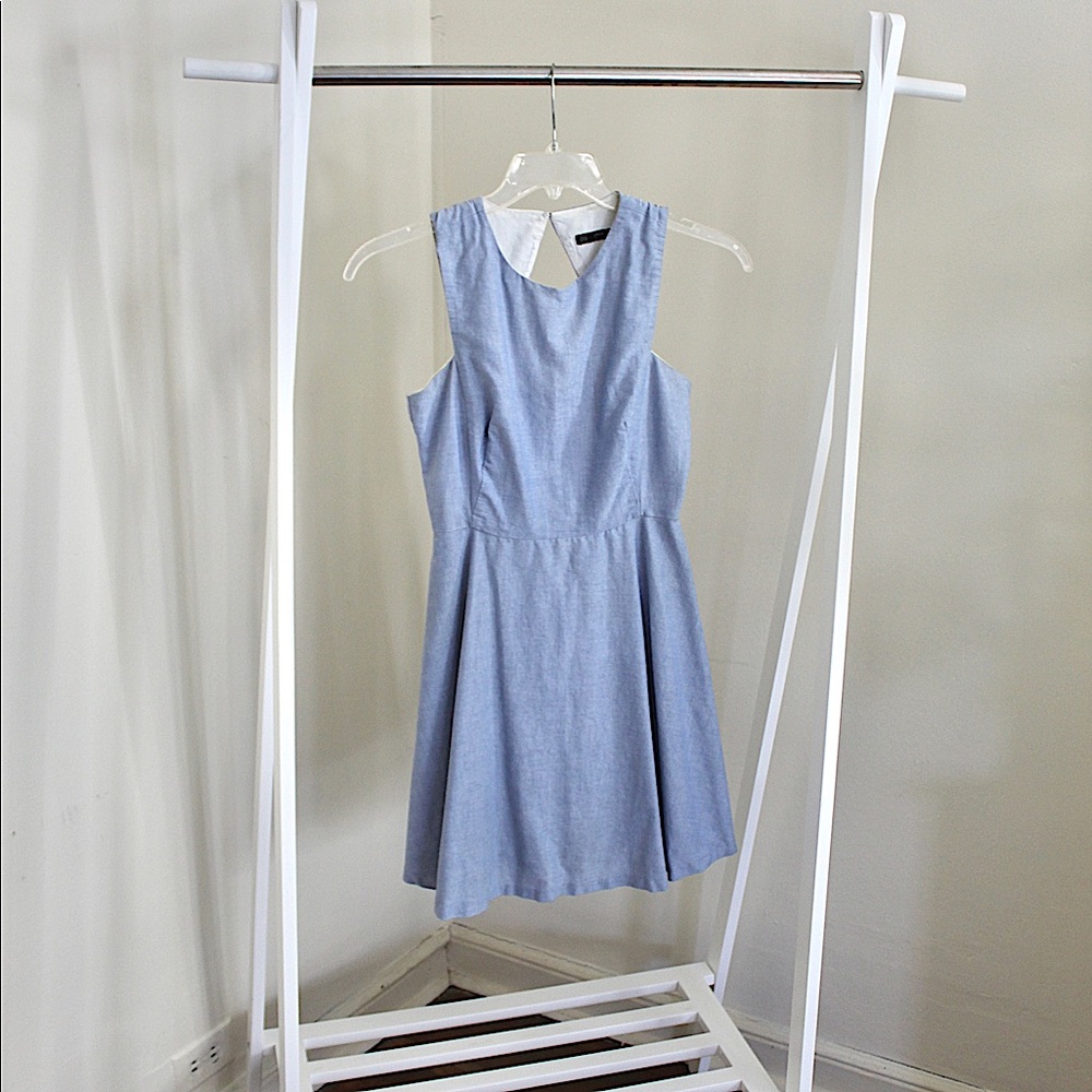 Zara Blue Sundress